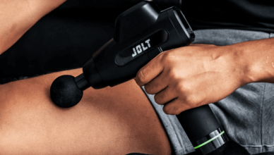 Pistolet de massage Jolt pour musculation, fitness