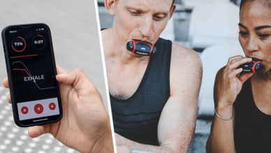 Airofit - Technologie pour améliorer la respiration - Fitness - Cyclisme - Natation - Santé