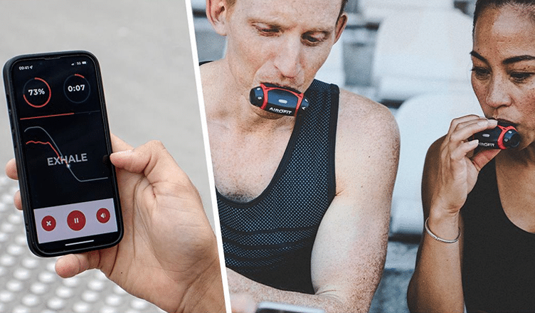 Airofit - Technologie pour améliorer la respiration - Fitness - Cyclisme - Natation - Santé