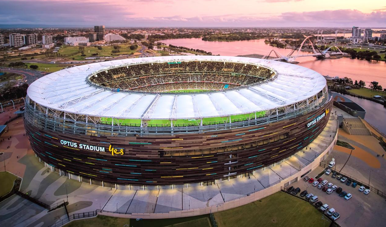 Optus Stadium - Stade connecté