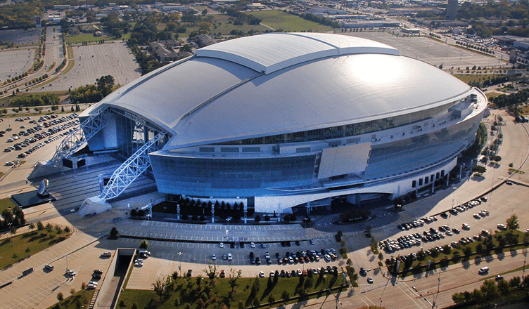 Stades connectés 2-0 AT&T Stadium